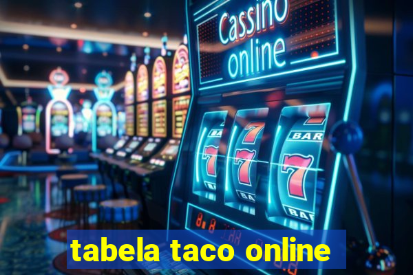 tabela taco online